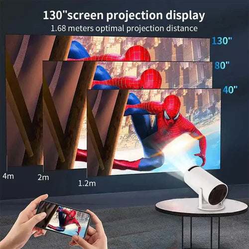 4k Android Projector جهاز عرض أندرويد بدقة